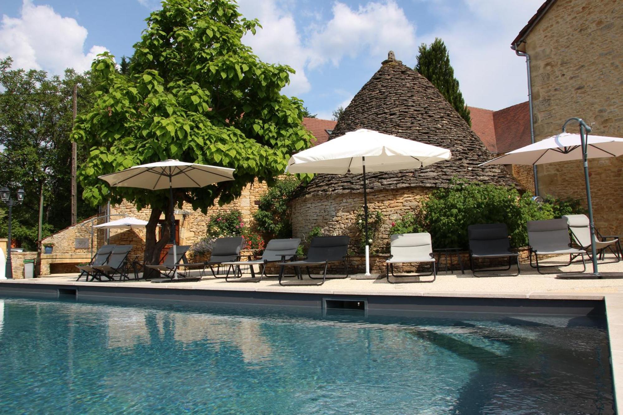 Aux Bories De Marquay, Chambres D'Hotes B&B Avec Piscine Et Spa Pres De Sarlat Екстериор снимка